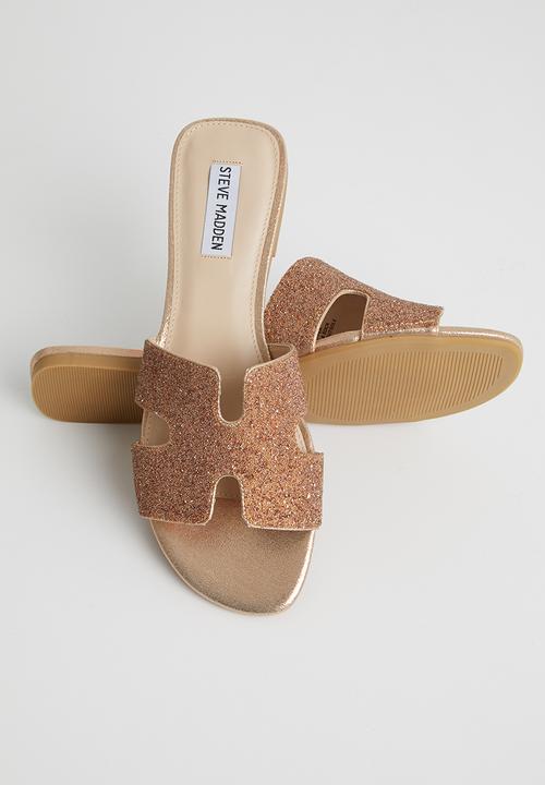 Steve Madden - Harlow-c slide - rose gold