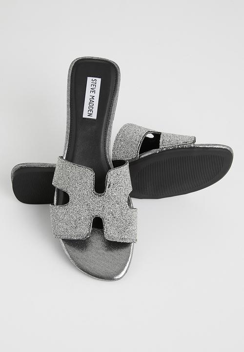 Steve Madden - Harlow-c slide - silver