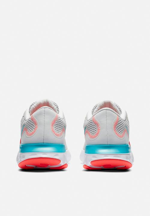 Nike - Wmns nike renew run - ck6360-101 - summit white/flash crimson-oracle aqua