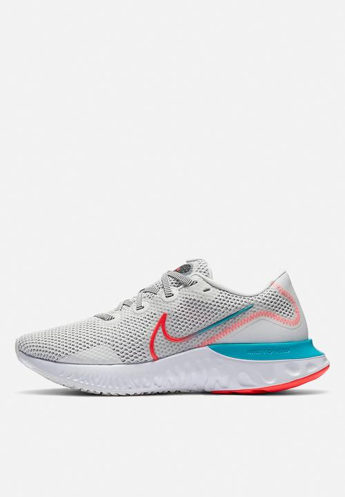 Nike - Wmns nike renew run - ck6360-101 - summit white/flash crimson-oracle aqua