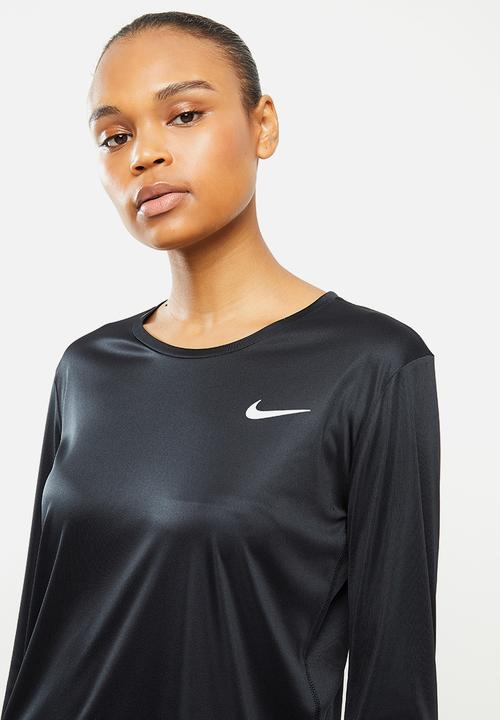 Nike - Nike Miler Top - black