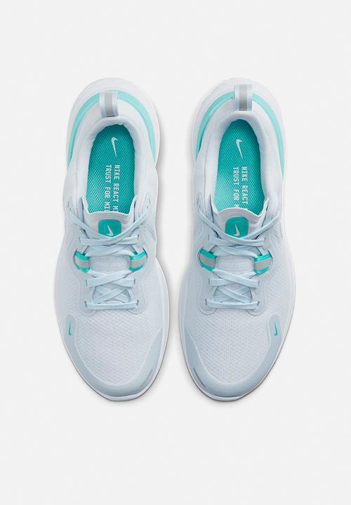 Nike - Wmns nike react miler - grey/aurora green/white