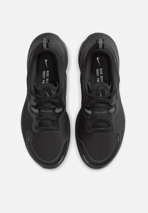 Nike - Wmns nike react miler - black/iron grey/black