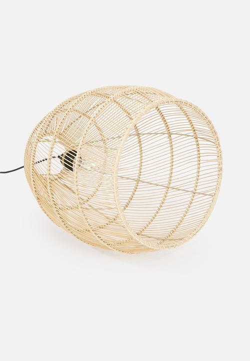 Sixth Floor - Walton wicker pendant - natural