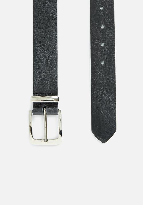 Superbalist - Gregg leather belt - black