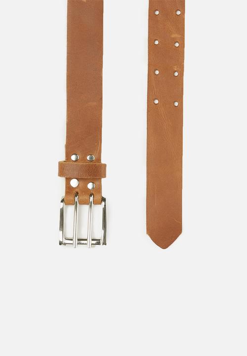 Superbalist - Connor leather belt - tan