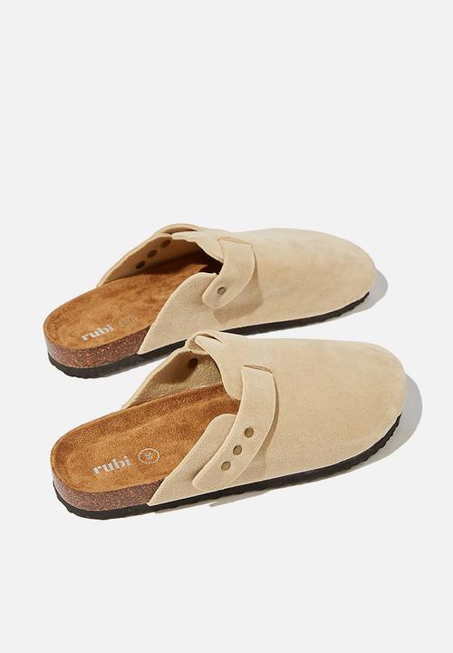 Cotton On - Rex stud closed toe mule - neutral