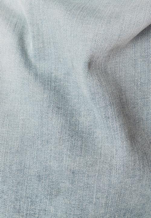 G-STAR - Lancet skinny-wess grey superstretch - blue