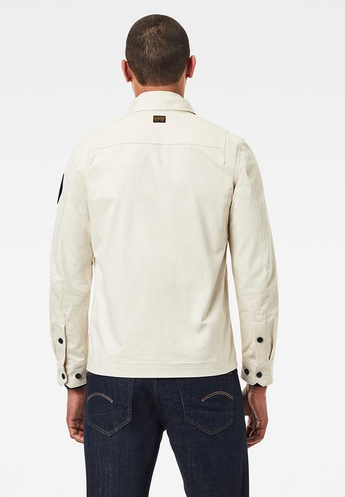 G-STAR - Naval overshirt  - milk