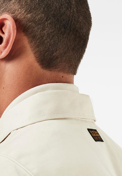 G-STAR - Naval overshirt  - milk