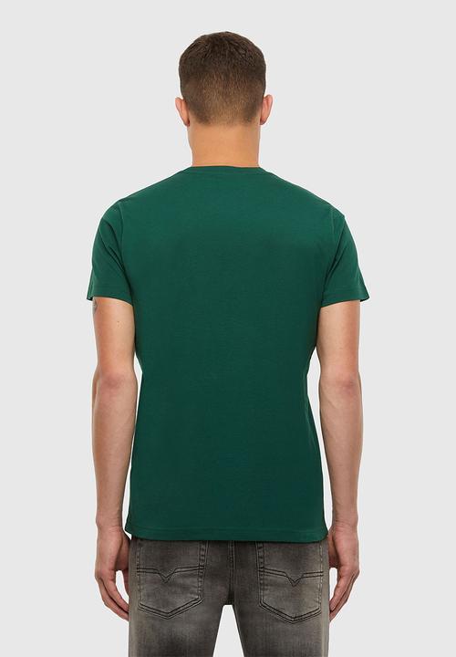 Diesel  - T-diego-logo T-shirt - green