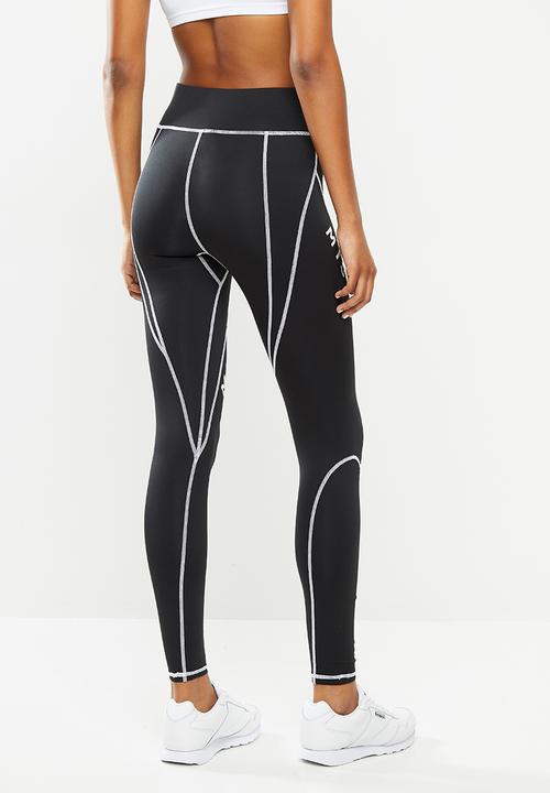 Missguided - Missguided panel contrast legging - black