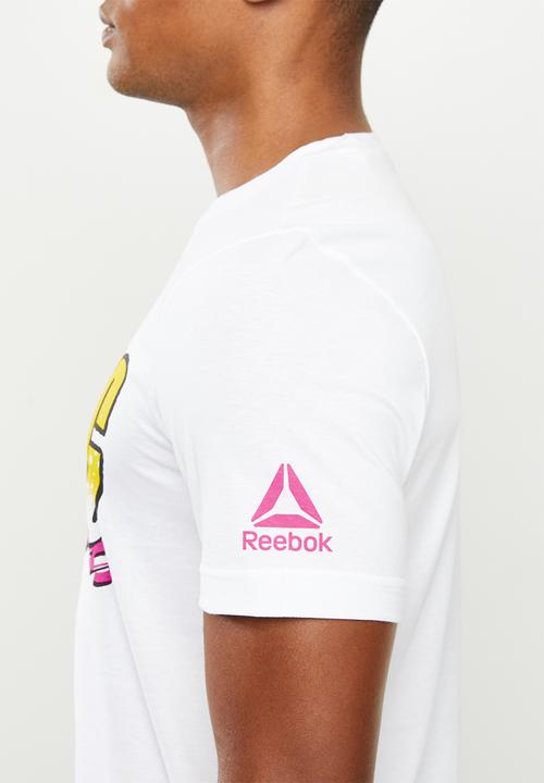 Reebok - 90s Cali short sleeve tee - white