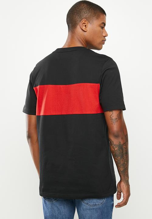 adidas Originals - Panel trefoil short sleeve tee - black