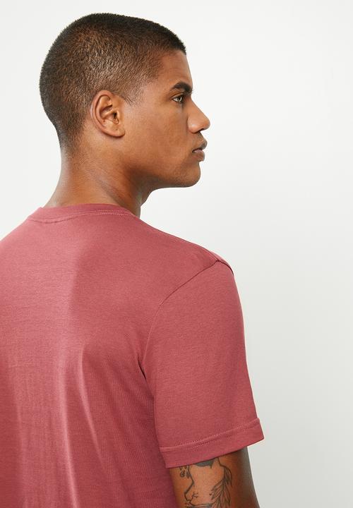 adidas Performance - Rtrmd fl tee - burgundy
