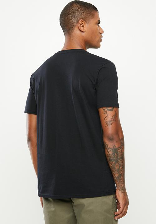 Quiksilver - Check yo self short sleeve tee - black