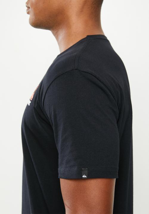 Quiksilver - Check yo self short sleeve tee - black