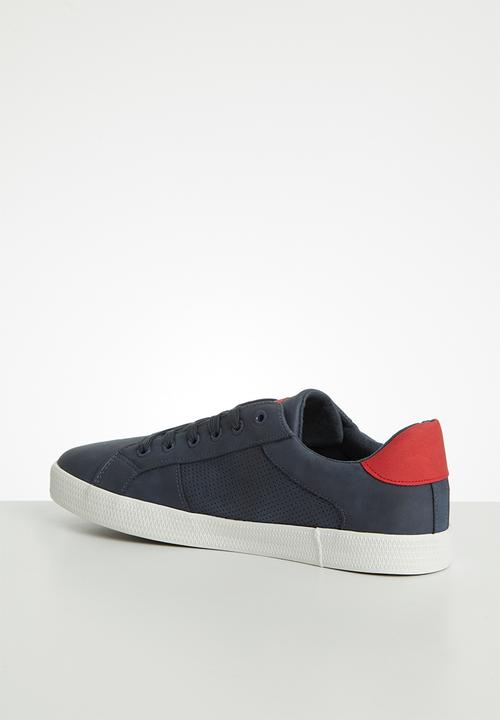 Tom Tom - Light vision sneaker - navy & red