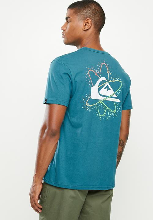 Quiksilver - Cosmic sunset short sleeve tee - blue