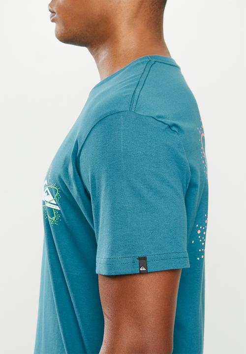 Quiksilver - Cosmic sunset short sleeve tee - blue