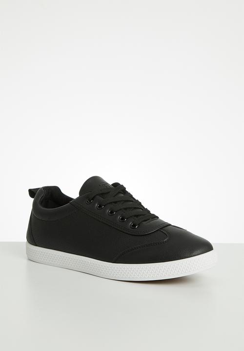 Tom Tom - Mono sneaker - black & white