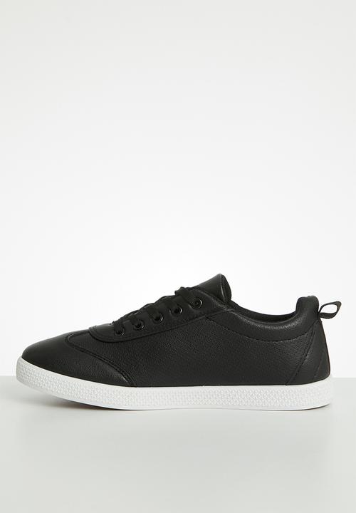 Tom Tom - Mono sneaker - black & white