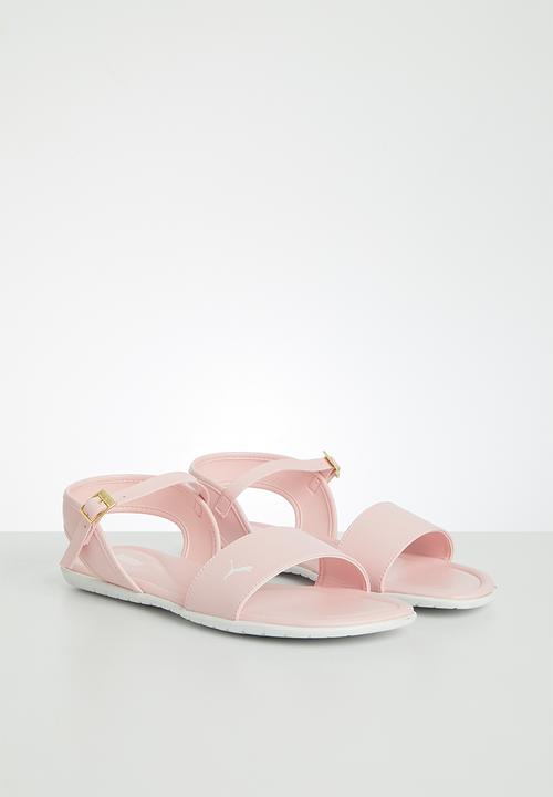 PUMA - Streetcat slide jr - white/peach