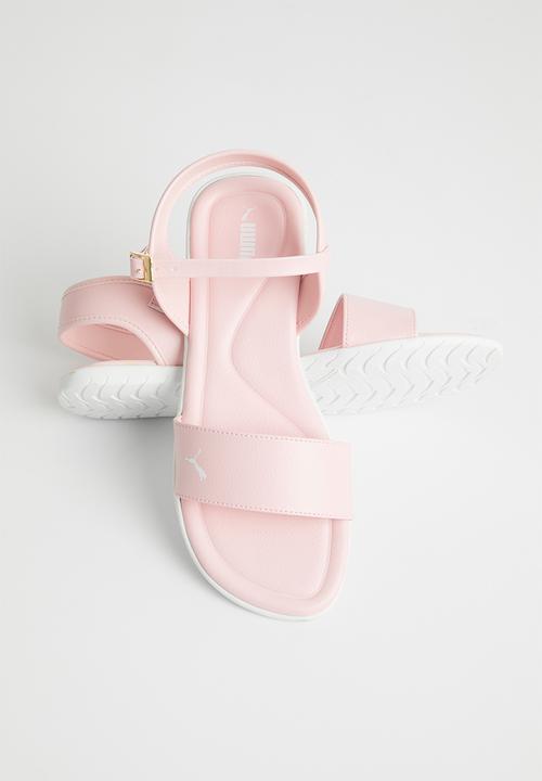 PUMA - Streetcat slide jr - white/peach