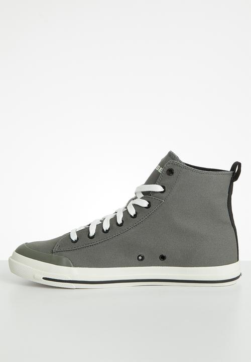 Diesel  - S-astico mid cut sneakers - gunmetal
