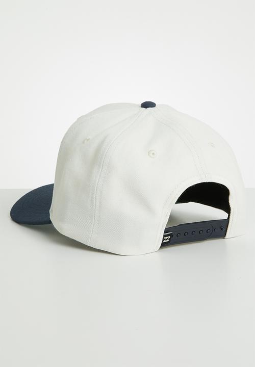 Billabong  - Mixed snapback - white & navy