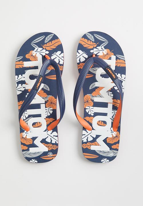 Tom Tom - Roller print flip flop - multi 