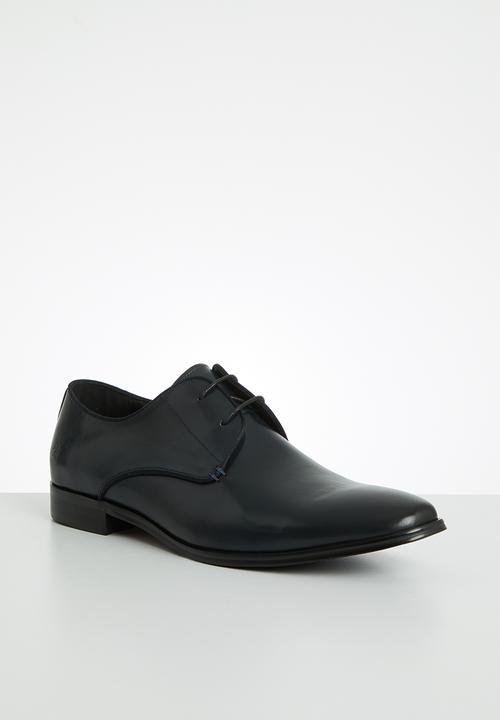 POLO - Plain vamp formal lace up - navy