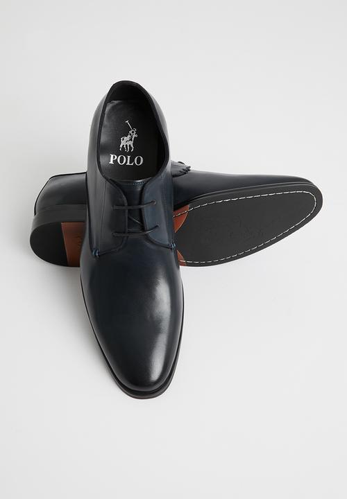 POLO - Plain vamp formal lace up - navy