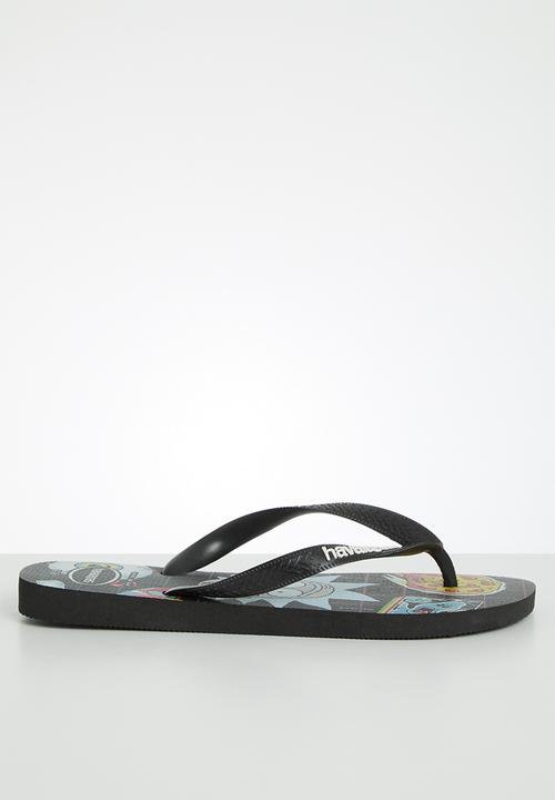 Havaianas - Top rick & morty - black