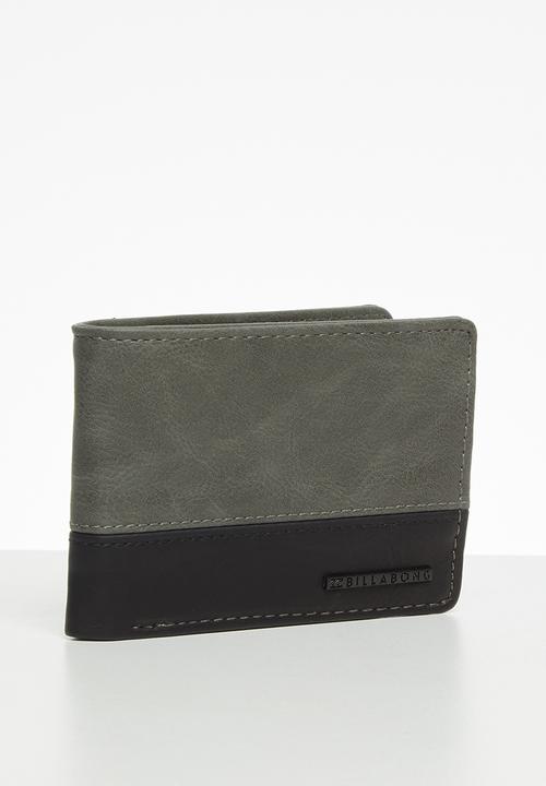 Billabong  - Dimensions wallet - grey & black 