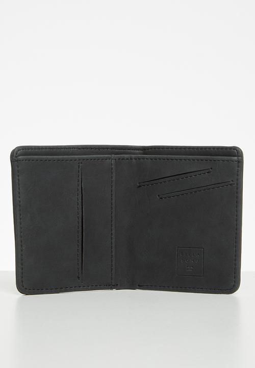 Billabong  - Gaviotas pu wallet - black