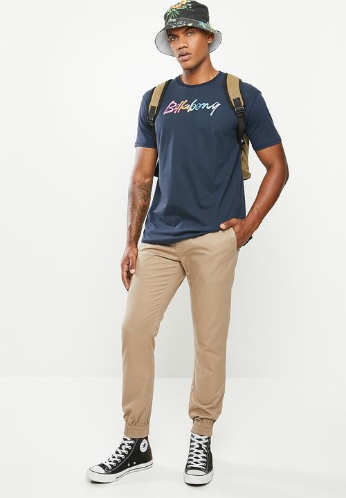 Billabong  - Brushed short sleeve tee - navy