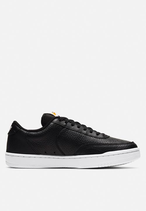 Nike - Court Vintage premium  - black/white-total orange