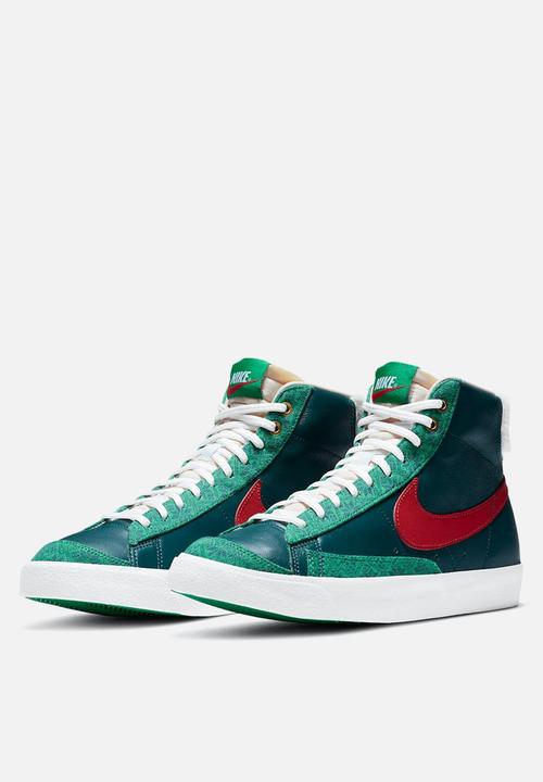 Nike - Blazer mid '77 vintage  - dk atomic teal/university red
