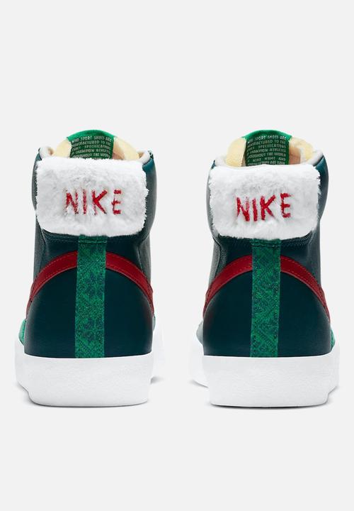 Nike - Blazer mid '77 vintage  - dk atomic teal/university red