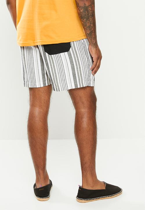 Rip Curl - Ralph volley - black & white