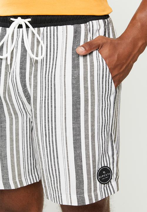 Rip Curl - Ralph volley - black & white