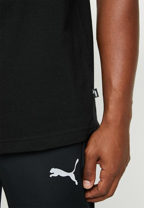 PUMA - Ess 2 col logo tee - puma black