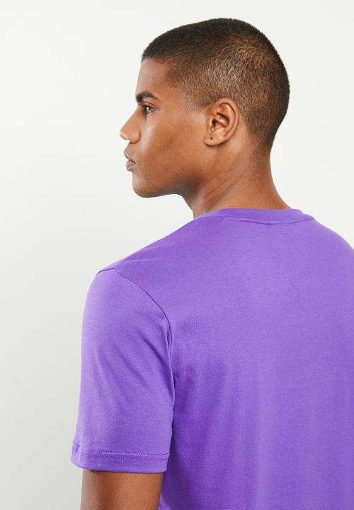 PUMA - Classics logo tee - ultra violet