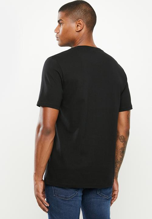 PUMA - Classics logo tee - black & gold