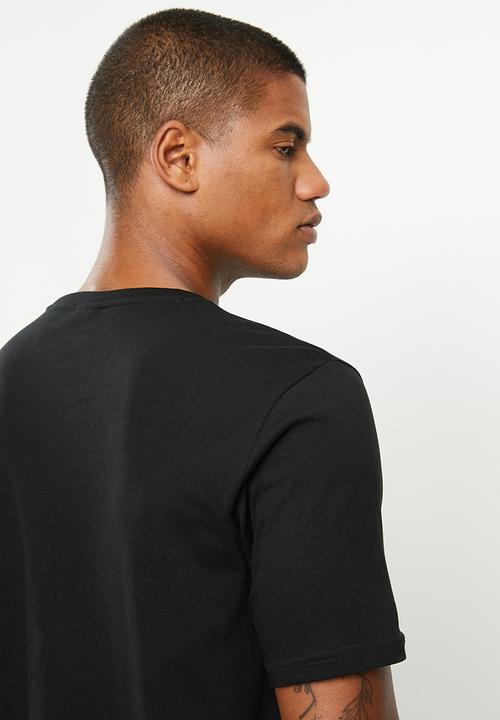 PUMA - Classics logo tee - black & gold