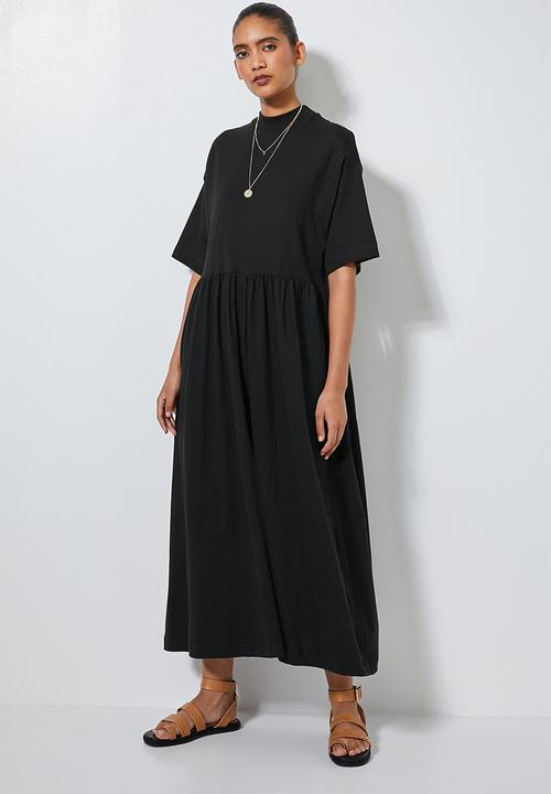 Superbalist - Babydoll T-shirt dress - black