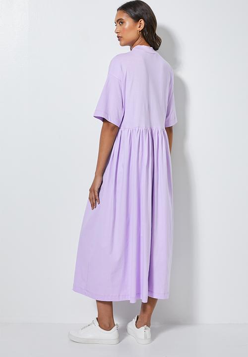 Superbalist - Babydoll T-shirt dress - lilac