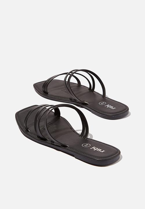 Cotton On - Natalie strappy sandal - black