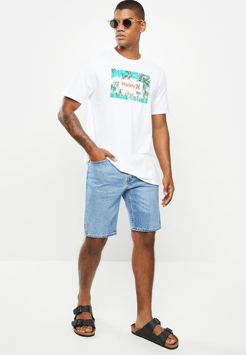 Hurley - Boarders prem shorts sleeve -white